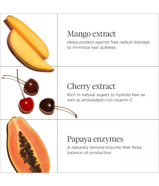Šampoon Superfoods Mango + Cherry Balancing 369ml