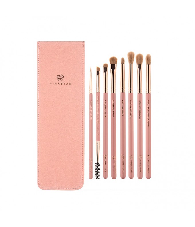  Meigipintslite Komplekt Luxe Eye 8 tk. (Rose Gold)