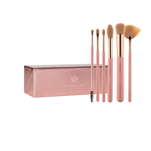 Meigipintslite Komplekt Luxe Favorite 6 tk. (Rose Gold)