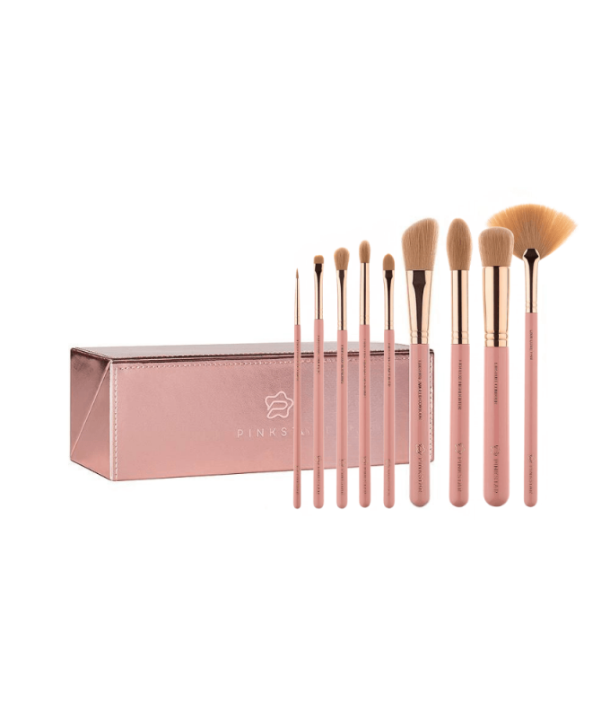 Meigipintslite Komplekt Luxe Most Wanted Brush Set 9 tk. (Rose Gold)
