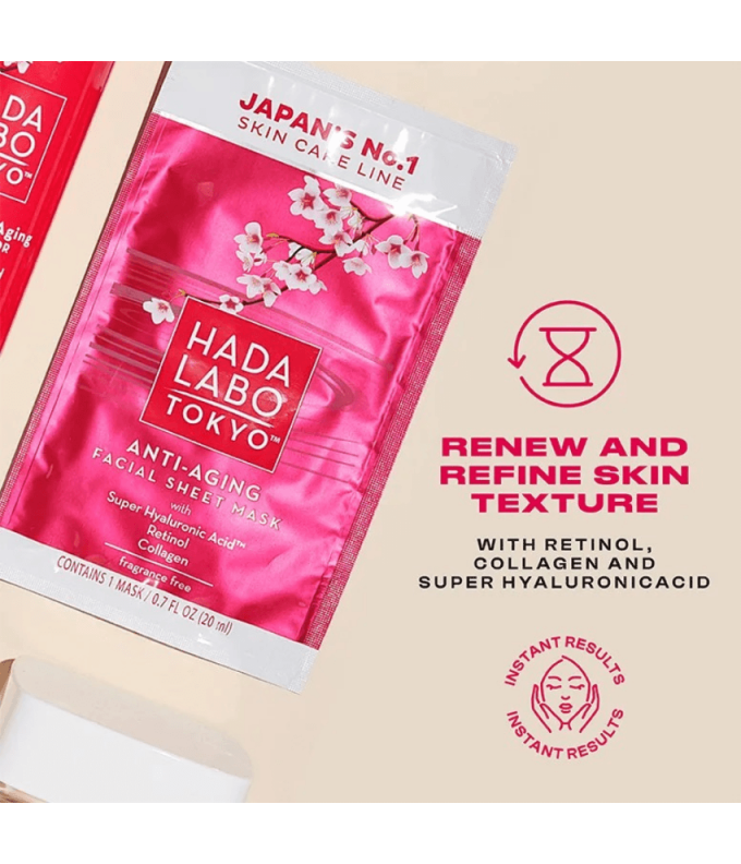 Näomask Anti-Aging Facial Sheet Mask 20ml
